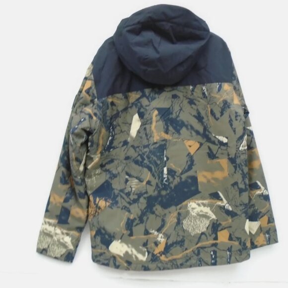 QUIKSILVER D MORTON RIPPER CAMO MEN'S LARGE SNOWBOARD / SKI WINTER JACKET - Picture 2 of 2